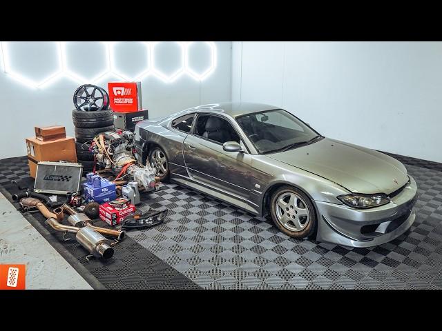 Rebuilding an Abandoned Nissan S15 Silvia in 24 Hours!