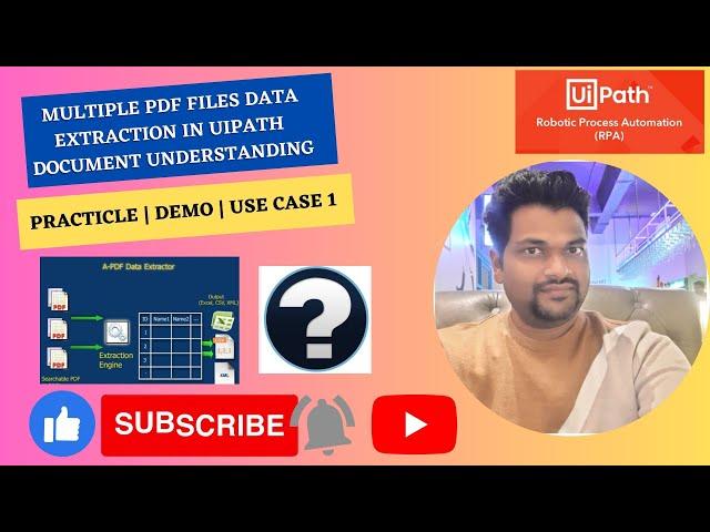 Multiple pdf files data extraction in UIPATH document understanding ( PDF Automation ) | BY MILIND