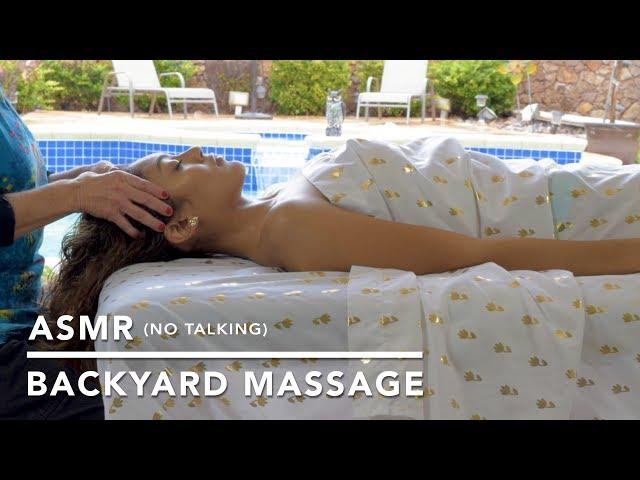 ASMR Massage - Backyard Sounds