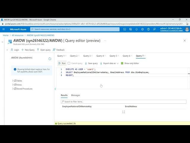 9| Dynamic data masking in synapse