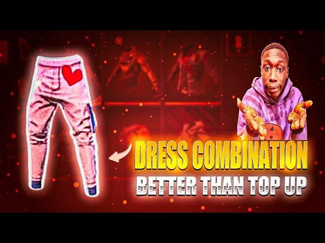 TOP 5 LOVE IN THE AIR PANT COMBINATION IN FREE FIRE|PINK JAZZ PANT COMBINATION|FF DRESS COMBINATION