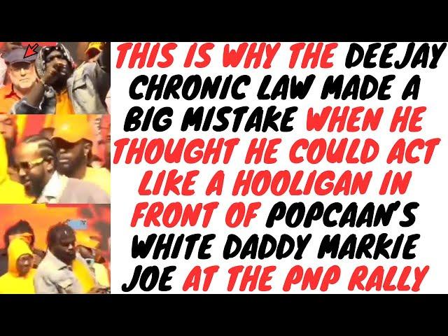 Chronic Law Gets Silenced By Popcaan After He Was "Disrespectful" In The Presence Of Mark Golding