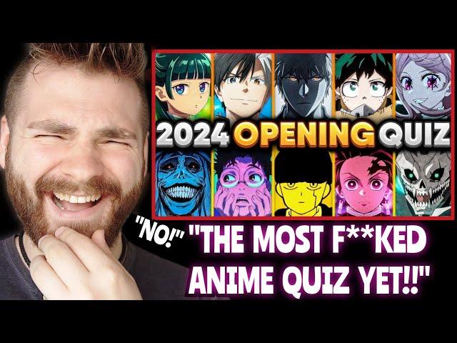 ANIME OPENING QUIZ *2024 EDITION!*