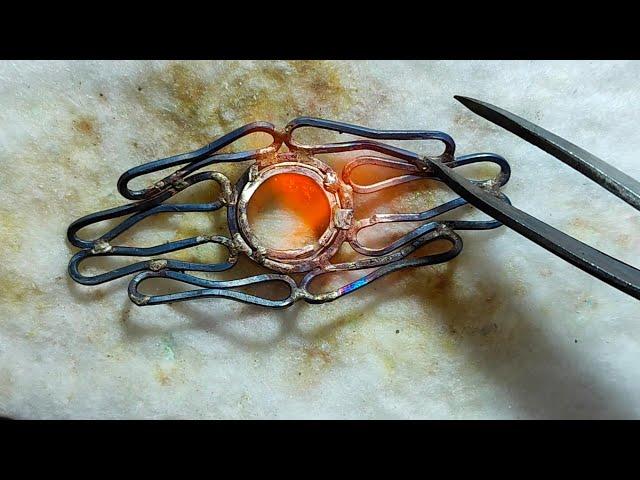 Silver Copper Mix Ring Making | Ring Making Tutorial