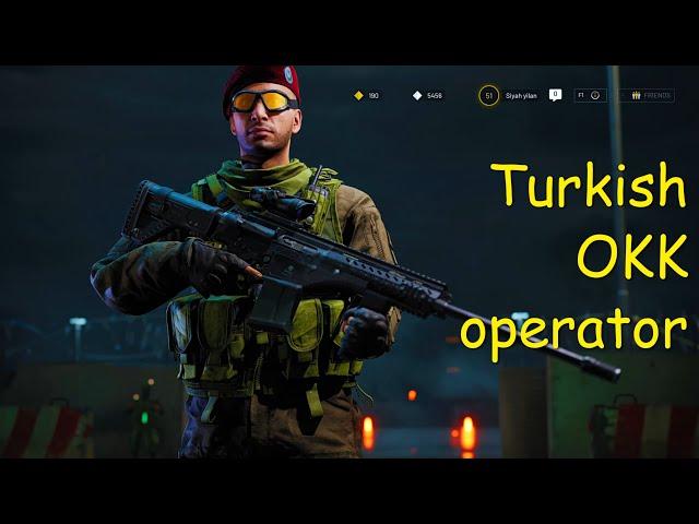 Turkish OKK Operator - World War 3 gameplay 4K [ HUD OFF]