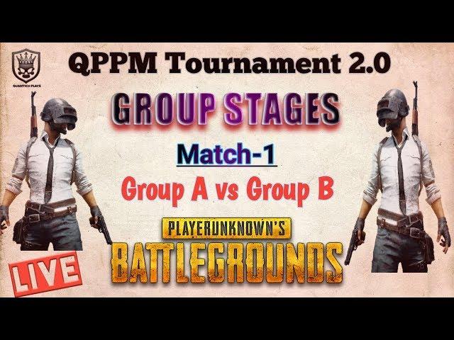 QPPM Tournament 2.0 | Match-1 | Group Stages | Quantico Extra