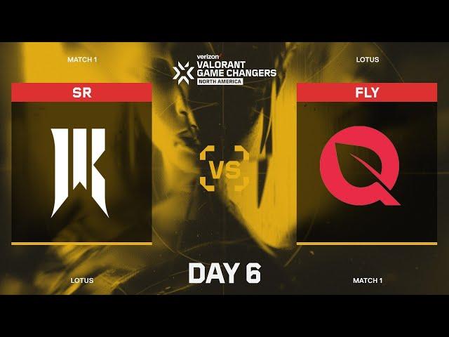 SR vs FLY -  Verizon Game Changers Series 2 Main Event - Day 6 - Map 1