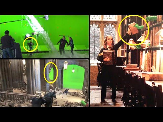 20 Video-Ausschnitte hinter den Kulissen bei den Harry Potter-Dreharbeiten!