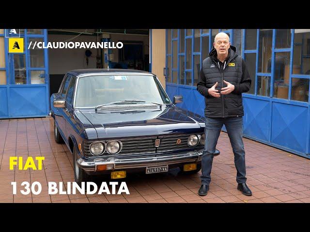 Fiat 130 armored Vintage Pavanello Automoto