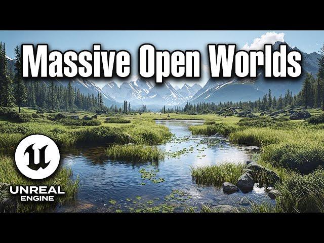 How to Make Massive Open Worlds in Minutes! Using UE5 and Cybever Ai