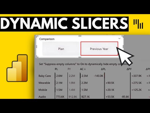 Power BI Dynamic Measures: Switch Between Measures Using Slicers