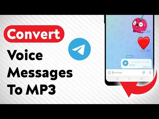 How Convert Telegram Voice Messages to MP3 (Updated)