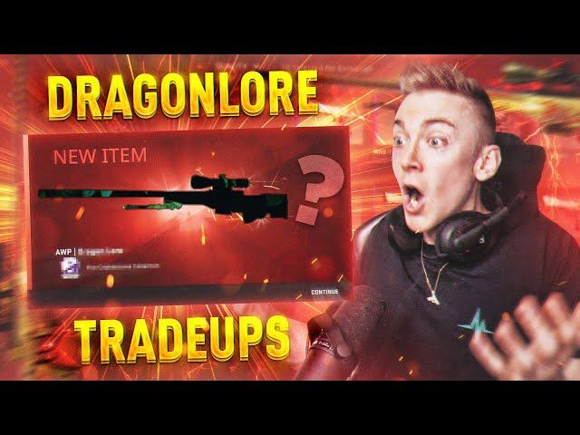 Attempting Dragon Lore Trade-up Contracts! (HIGH R1SK)