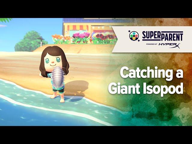 Animal Crossing: New Horizons - Catching a Giant Isopod