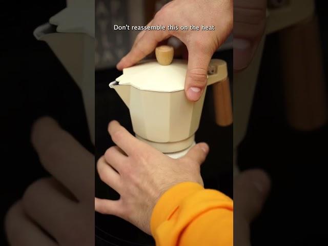 How does a moka pot work? #coffee #espresso