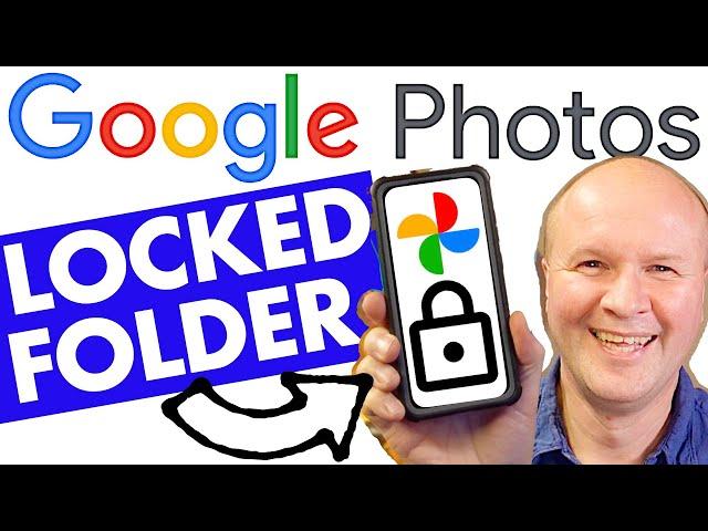 How to hide Google Photos in LOCKED FOLDER... and videos!