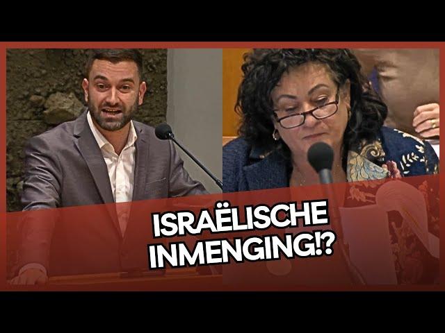 Van Baarle (DENK) eist opheldering over Israëlische inmenging & rapport Caroline van der Plas!