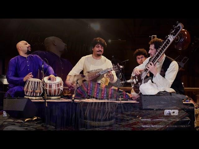 Homayoun Sakhi (rubab) Josh Feinberg (sitar), Anubrata Chatterjee (tabla)