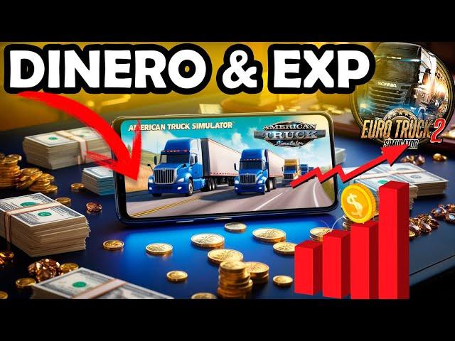 1.53 ATSMOD DINERO y EXPERIENCIA alAmerican Truck Simulator y ETS2 ANDROID o IOS y Computadores