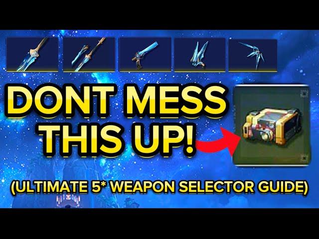 [Wuthering Waves] DONT MESS THIS UP!!! THE ULTIMATE 5 STAR WEAPON SELECTOR GUIDE FOR BEGINNERS!