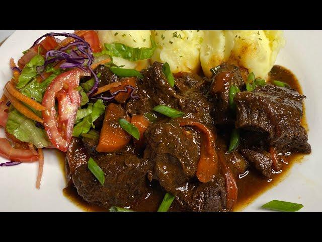 Stewed Beef Recipe (Jamaican Style) Beef Stew, Tender, Flavorful, Easy!