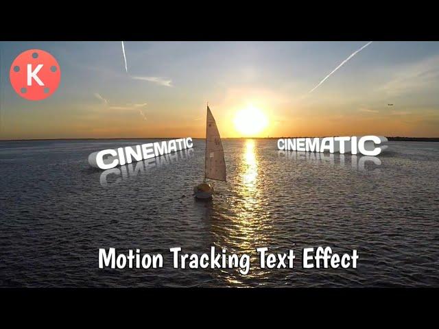 3D Motion Tracking Text Effect in Kinemaster | 3D Text Effect | Kinemaster Tutorial