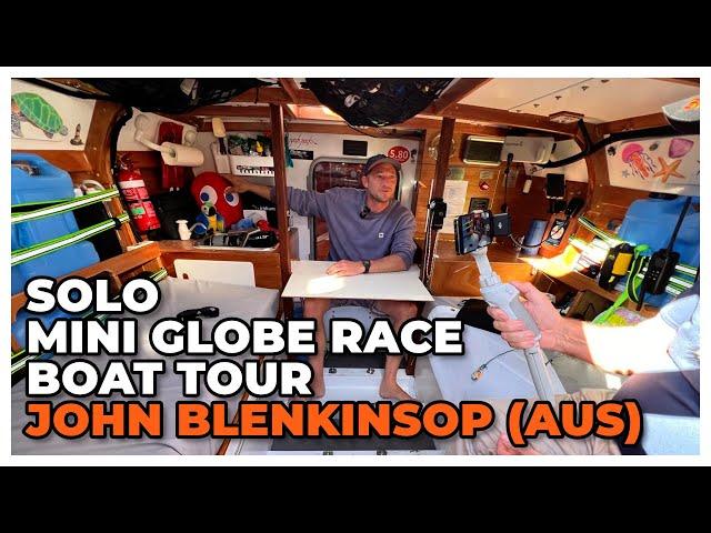 ALMA Globe 5.80 Boat Tour: John Blenkinsop | 100 Delja100 | AUS