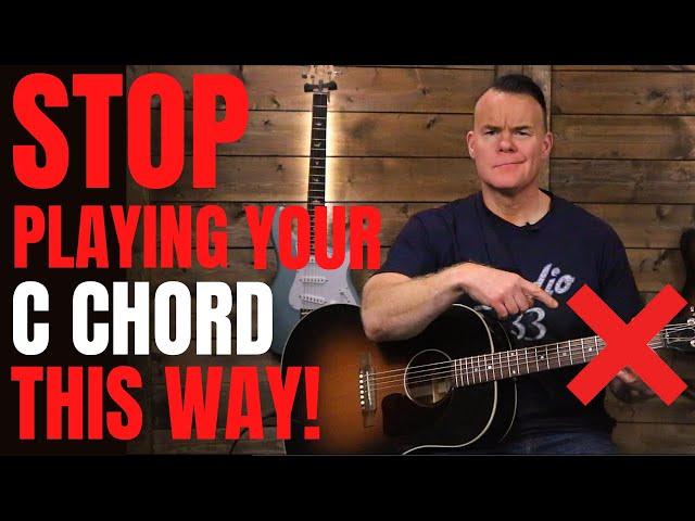 How to Play C Chord on Guitar The Right Way!