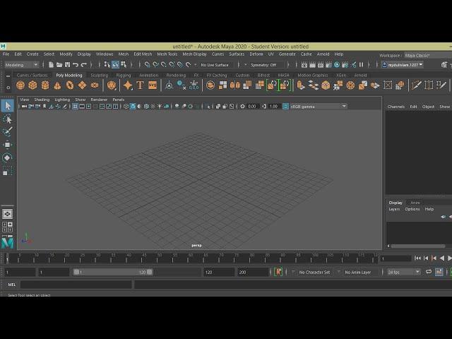 Download and install autodesk maya 2020 for most beginner tutorial