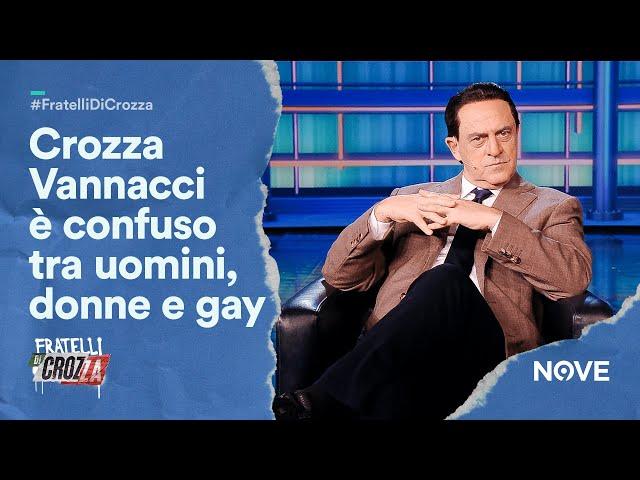 Crozza Vannacci "Gli uomini e le donne non sono uguali se un uomo parla come una donna diventa gay"