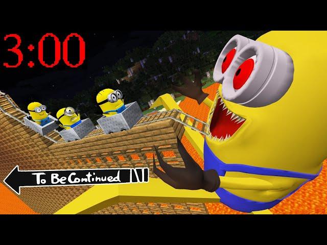 GIANT MINION.EXE vs MINIONS in MINECRAFT ! - GAMEPLAY Movie traps