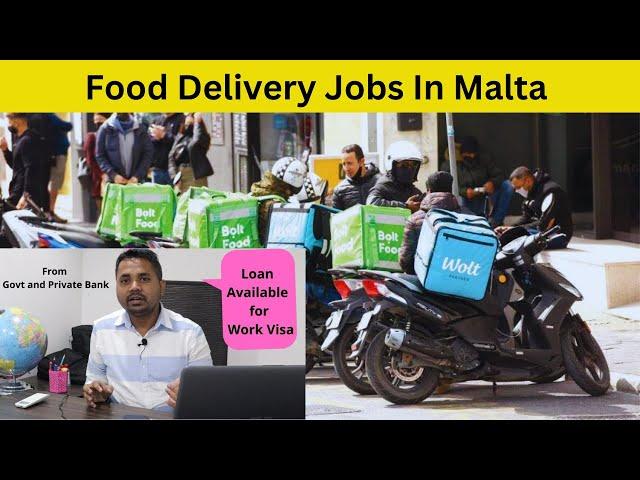 How To Apply  Food Delivery Jobs In Malta Step By Step Guide #emmanueljamesvisa