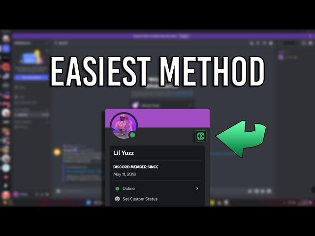 How to Get ACTIVE DEVELOPER BADGE on Discord (EASY)