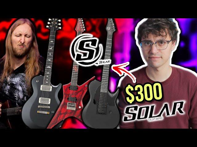 $300 BUDGET SOLARS, SOLAR GUITARS EUROPE SECRETS REVEALED & EXCLUSIVE SATIN PRS GUITARS??