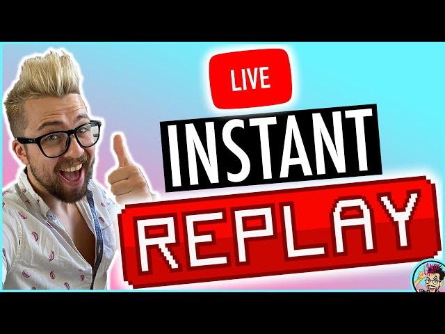 HOW TO make LIVE INSTANT REPLAYS in OBS with REPLAY SOURCE PLUGIN