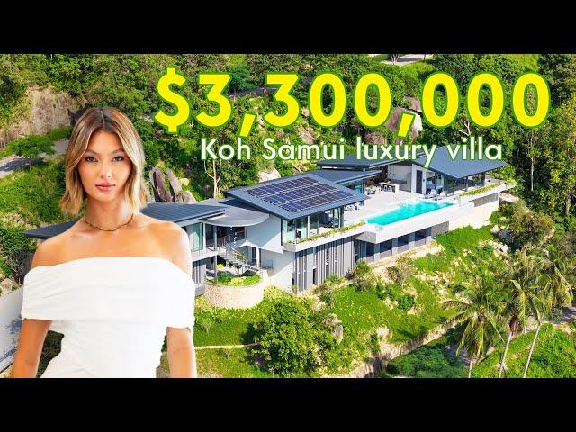 A $3.3M LUXURY Nature View VILLA WITH BOULDERS For Sale in KOH SAMUI