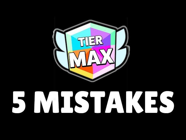 5 MISTAKES You Make...And How To FIX Them!