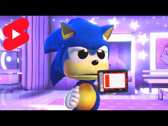 Sonic Phone Battery is Too Low - LittleBigPlanet 3 | EpicLBPTime #shorts