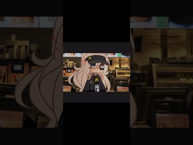 •||•McDonalds worker. •||•Gacha meme/trend•||•#gachalife #youtube #youtubeshorts #shorts #gacha