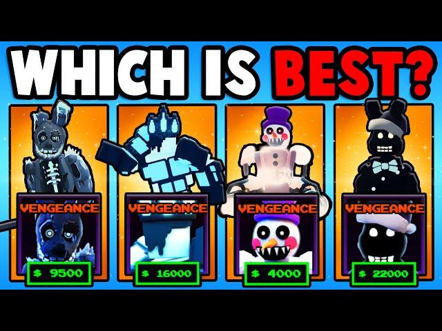 Which CHRISTMAS NIGHTMARE UNIT Is BEST? (Five Nights TD)