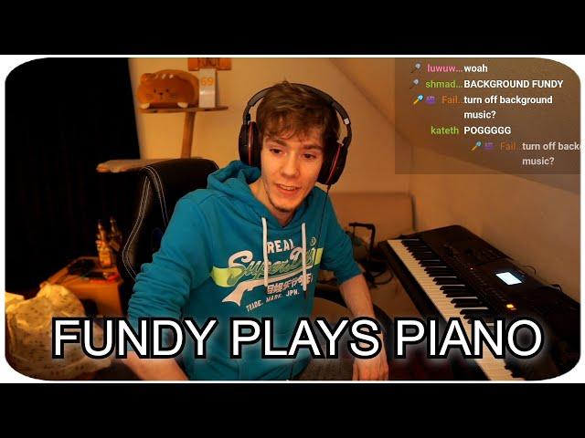 FUNDY Plays PIANO for 24 MINUTES STRAIGHT - Dream SMP Highlights