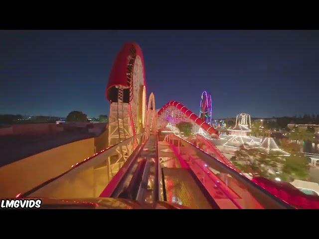 [4K] Incredicoaster: Night POV - Disney California Adventure | 4K 60FPS