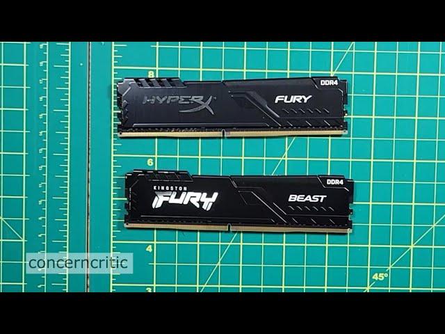 installing (2 x 8Gb) 16Gb  Kingston Fury Beast Memory RAM