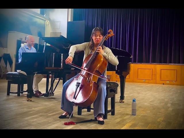 Vocalise - Rachmaninov | Hailey Wong, cello & Jonathan Beatty, piano