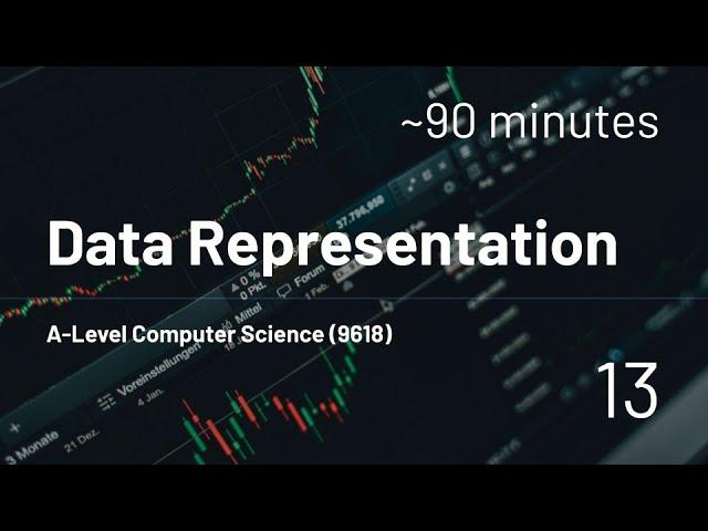 A-Level Computer Science (9618) - 13 - Data Representation