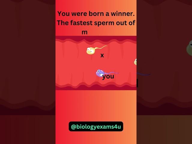 You were Born a Winner ! Awake...@biologyexams4u