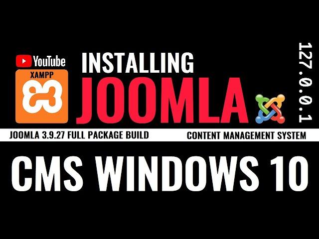 How to install Joomla on Localhost | Install Joomla on XAMPP Windows 10 | Joomla Tutorial 2021