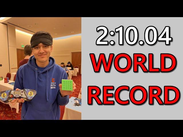 2:10.04 World Record 5BLD Single