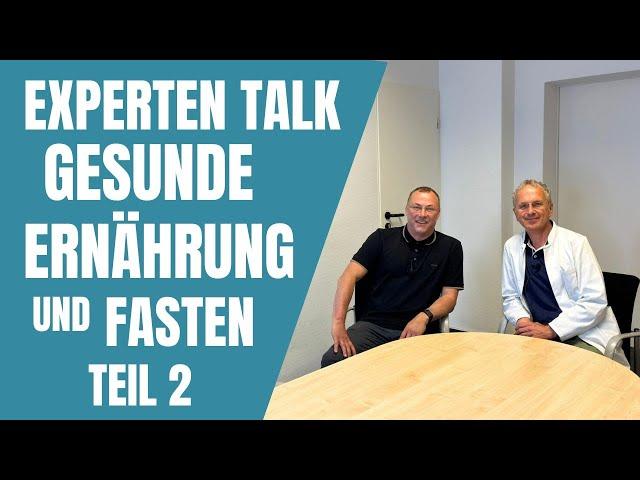 EXPERTEN TALKGesunde Ernährung und Fasten mit Prof. Andreas Michalsen Teil 2 🫐   #fasten #food