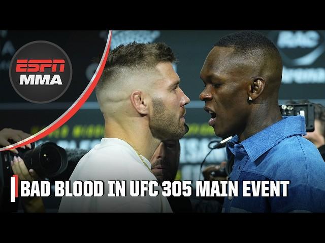 How Du Plessis & Adesanya's bad blood will impact their fight at #UFC305 | ESPN MMA